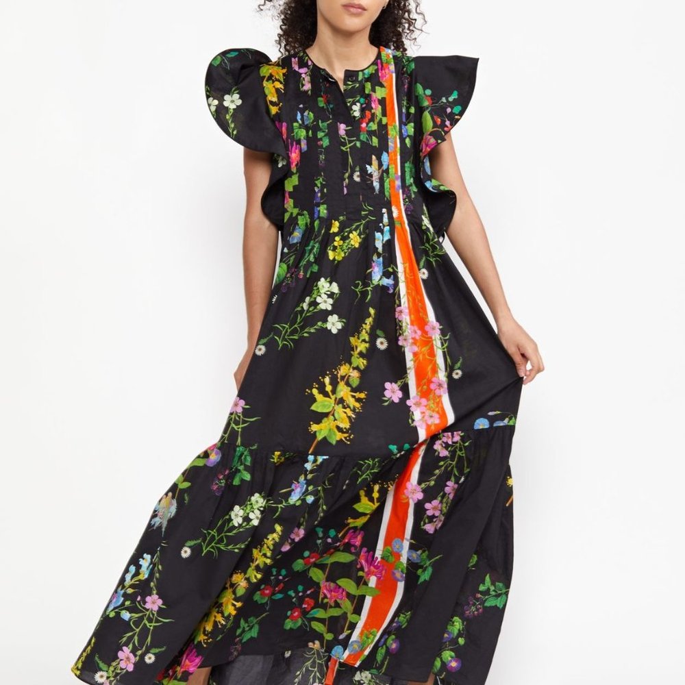 Cynthia Rowley Nairobi Botanical Kaftan - XS